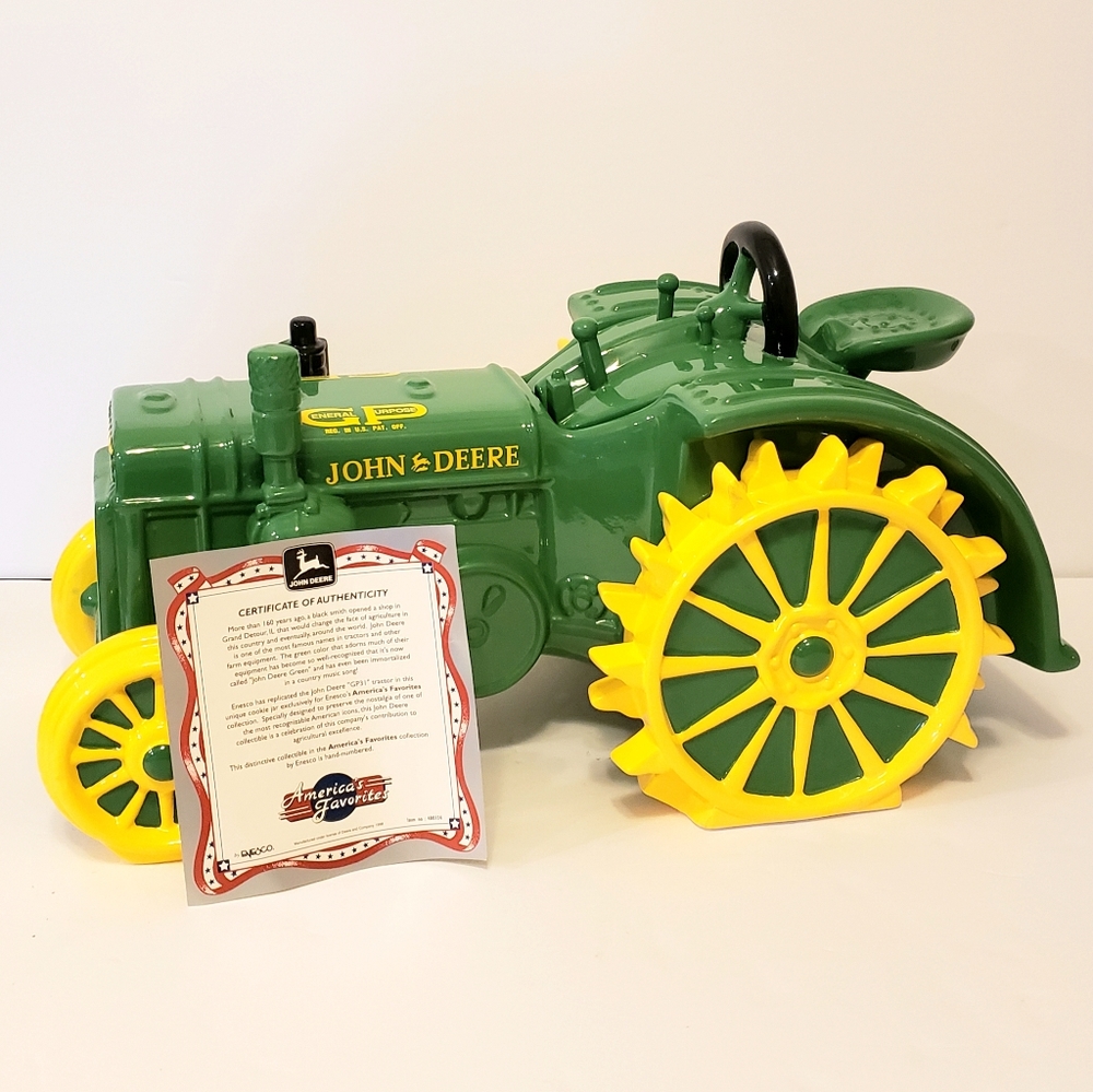 Enesco Collectable John Deere Cookie Jar